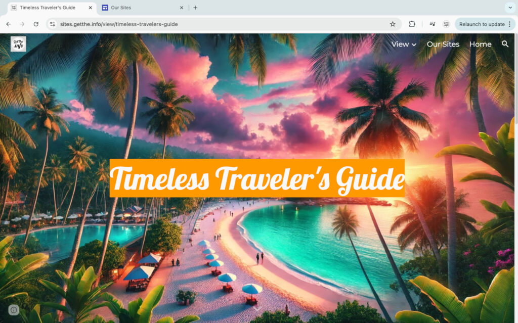 Timeless Traveler's Guide